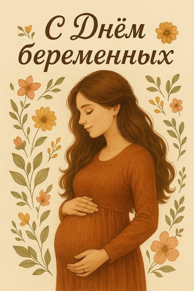 Открытка «День беременных» №8290