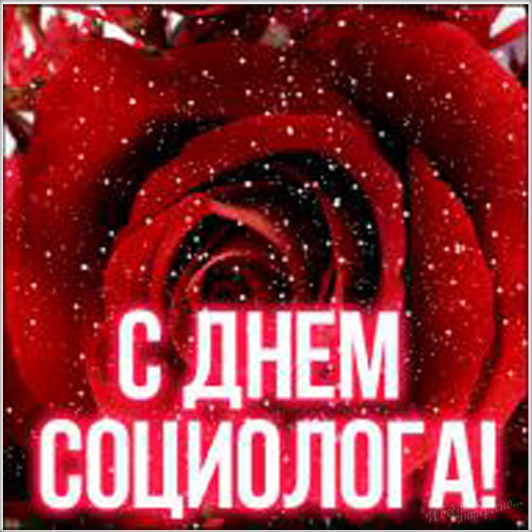 Открытка «День социолога» №6144