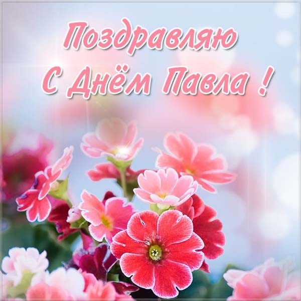 Открытка «Павел» №6474
