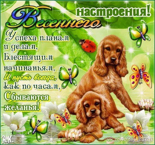Открытка «Времена года» №4560