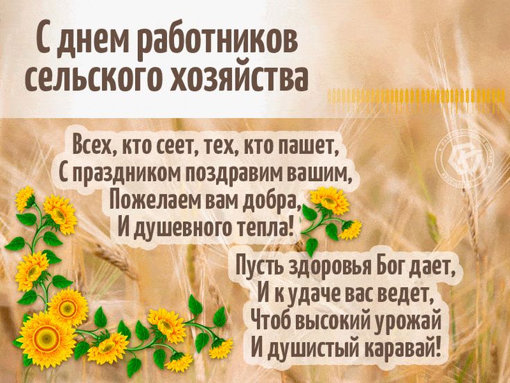 День работников сельского хозяйства и перерабатывающей промышленности