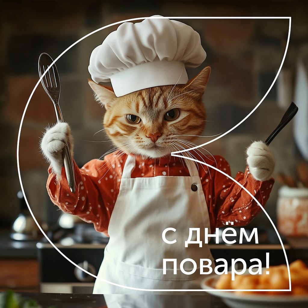 Открытка «День повара» №8491
