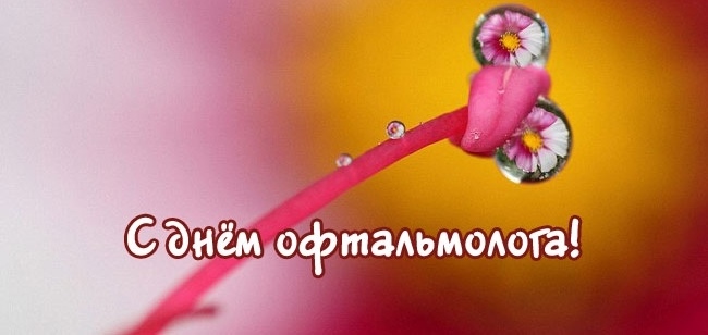 Открытка «День офтальмолога» №5984