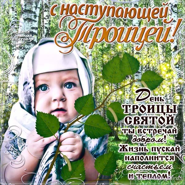 Открытка «День Святой Троицы (Пятидесятница)» №5340