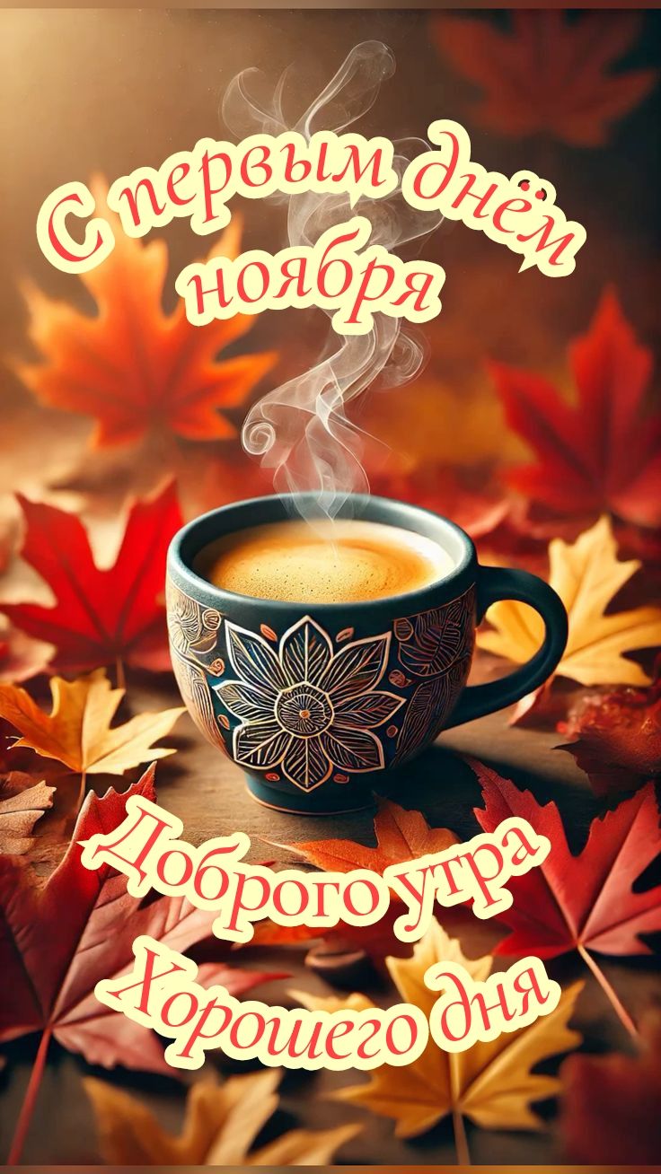 Открытка «Ноябрь» №8549