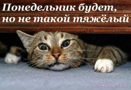 Понедельник